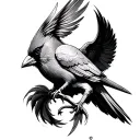 Cardinal Virtues tattoo design idea