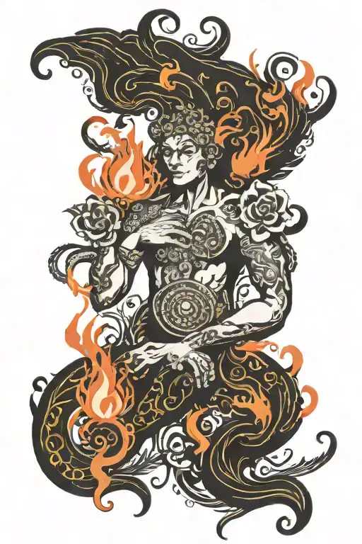 fire,libra,999, cold play favourite band,wednesday,meiring words,gempu word, endurance, positivity, humble, kind, being tattoo design idea