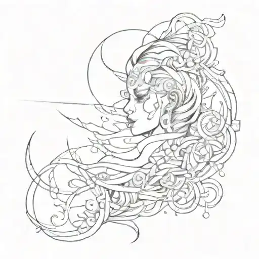 intuition tattoo design idea