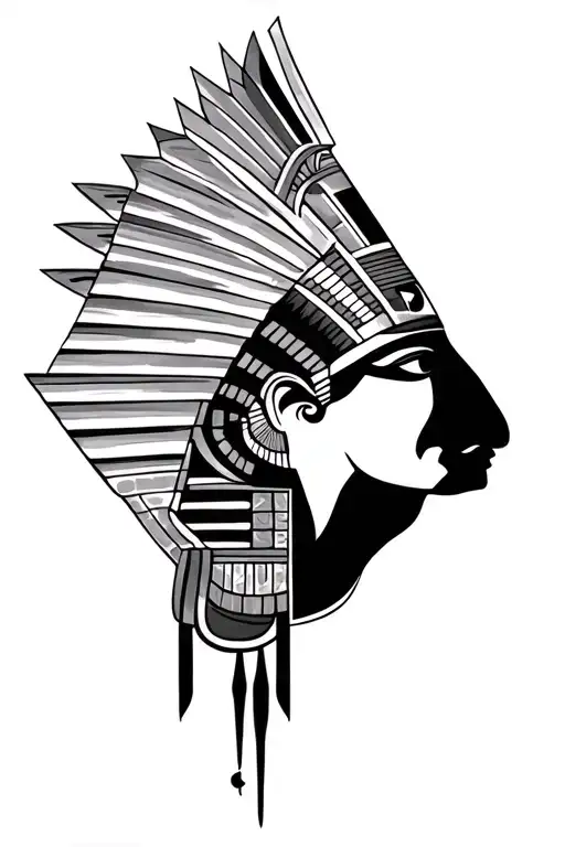 Egyptian Mythology tattoo design idea