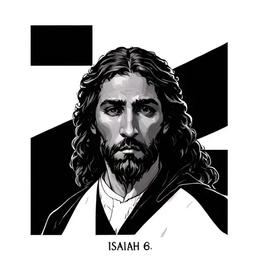 ISAIAH 6:8 tattoo design idea