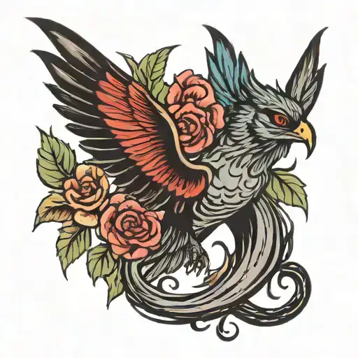 Morrigan tattoo design idea