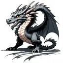 American Dragon tattoo design idea