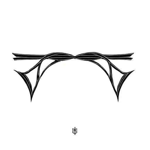 Odysseus bow tattoo design idea