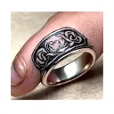 wedding ring finger tattoo tattoo design idea
