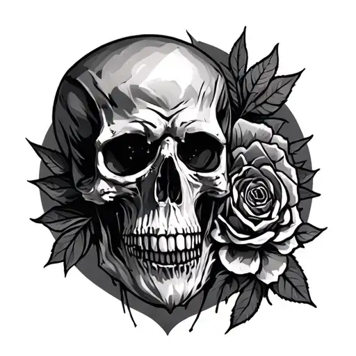 Jackdow tattoo design idea