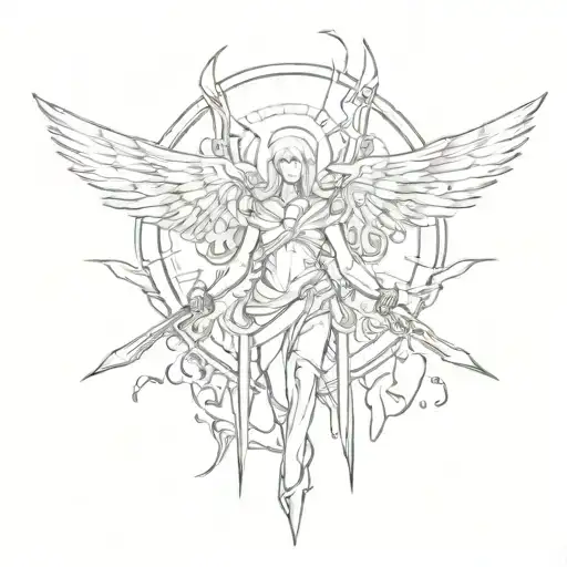 my mercy prevails over my wrath tattoo design idea