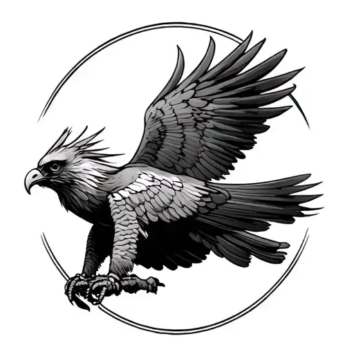 Celta Aguila tattoo design idea