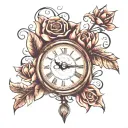 A tattoo that represents 2 miscarriages tattoo design idea