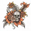 A tattoo that represents 2 miscarriages tattoo design idea