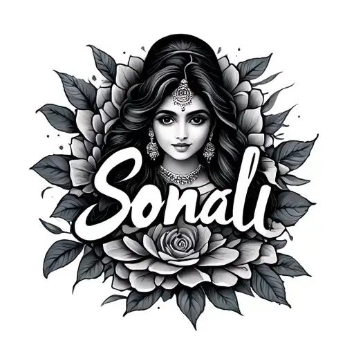 Sonali Name Tatto Design tattoo design idea