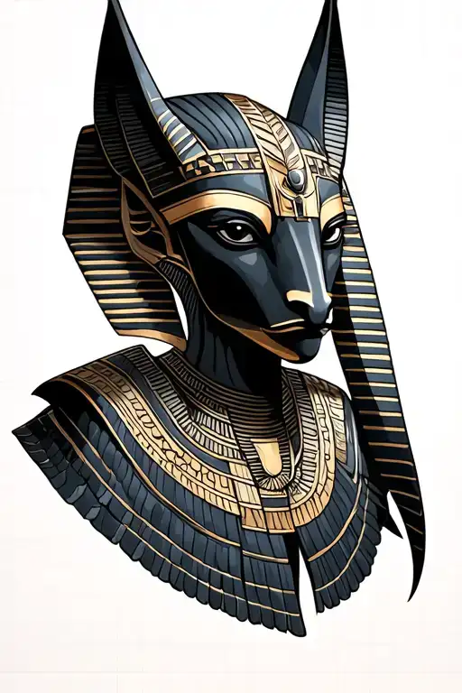 thoth ra anubis tattoo design idea