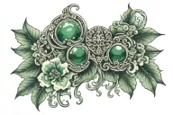 Jade tattoo design idea