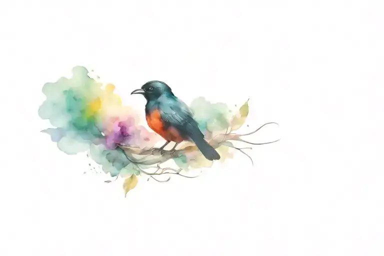 Edgar Allan Poe tattoo design idea