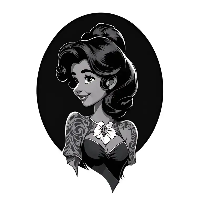 Disney tattoo design idea