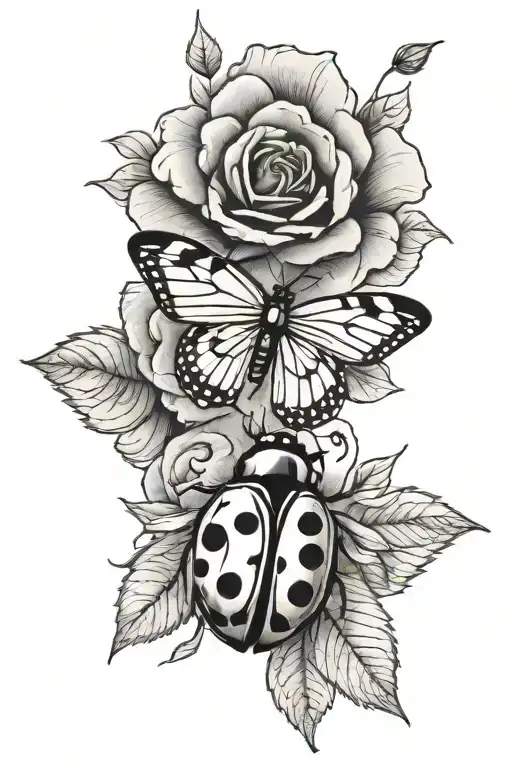 150+ Rose And Ladybug Tattoo Ideas in 2026 - BlackInk AI