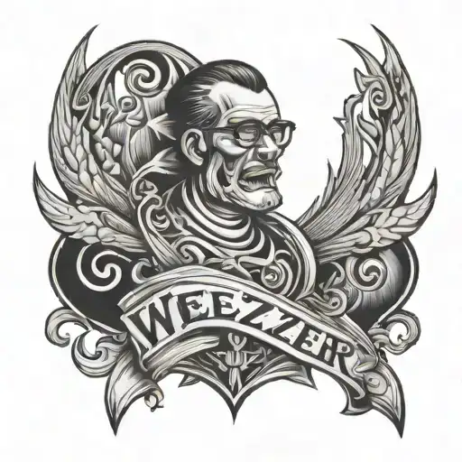Weezer tattoo design idea