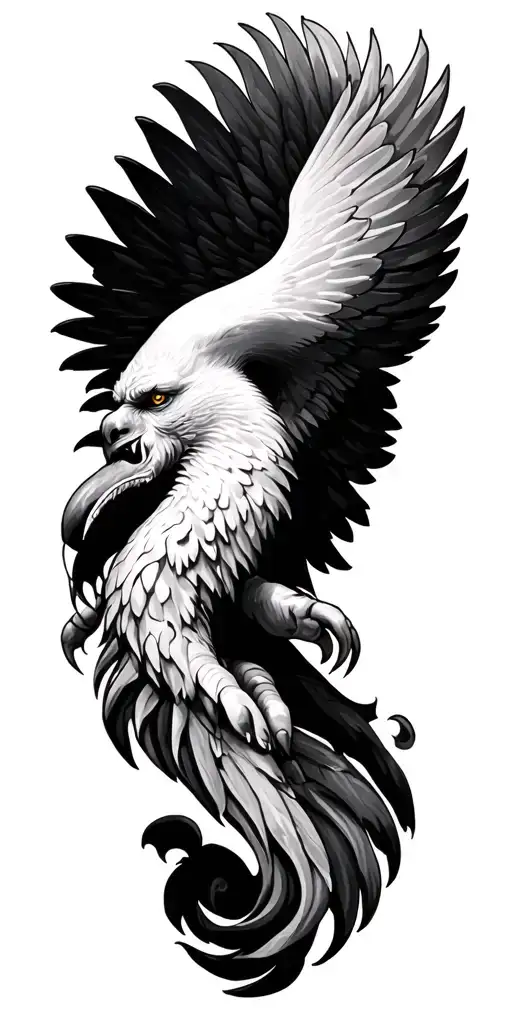 heavenly tattoo design idea