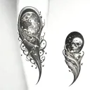 Filler Space tattoo design idea