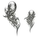 Filler Space tattoo design idea