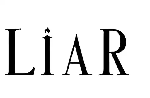 "LIAR" tattoo design idea