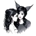 sibling tattoo design idea