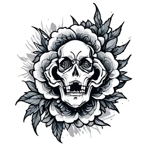 strong fortune to help tattoo design idea