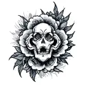 strong fortune to help tattoo design idea