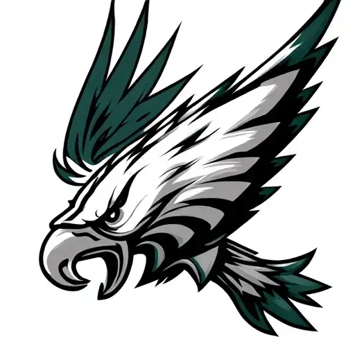 Philadelphia Eagles tattoo design idea
