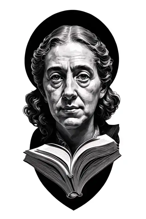 books, teaching, philosophy, history inspired tattoo tattoo design idea