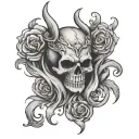 strength and honor tattoo design idea