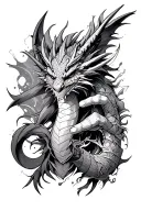 Tattoo on a forearm. With pop-culture references. Final Fantasy X, Cyberpunk 2077, Spyro the dragon, Crash Bandicoot, Pl tattoo design idea