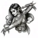 soni devi randi tattoo design idea