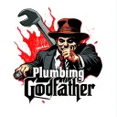 "Plumbing Godfather " mobster with wrench  tattoo design idea