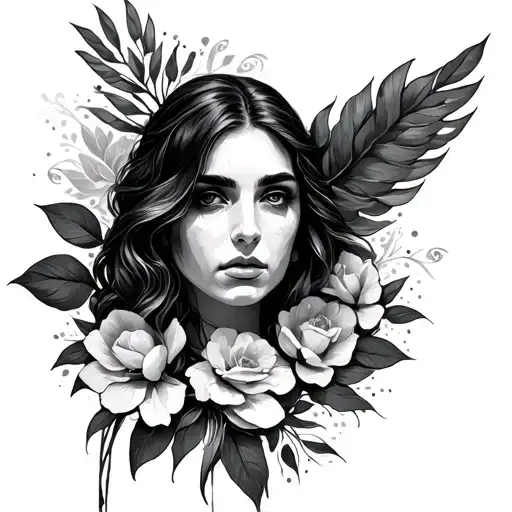 God grant me the serenity tattoo design idea