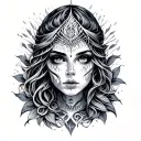 Empath tattoo design idea