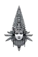 mayan tattoo design idea