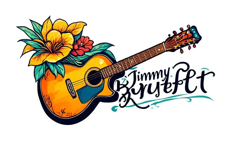 jimmy buffett feminine tattoo tattoo design idea