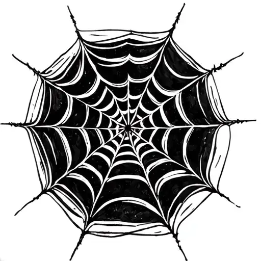 traditional spider web tattoo for a knee tattoo tattoo design idea