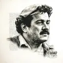 newspaper articles pablo escobar tattoo design idea