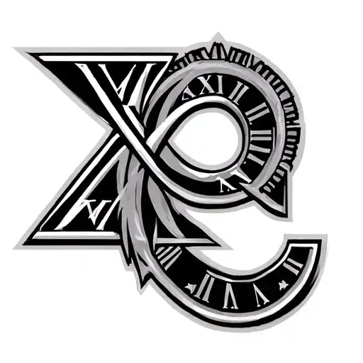 Roman Numerals 2007 tattoo design idea