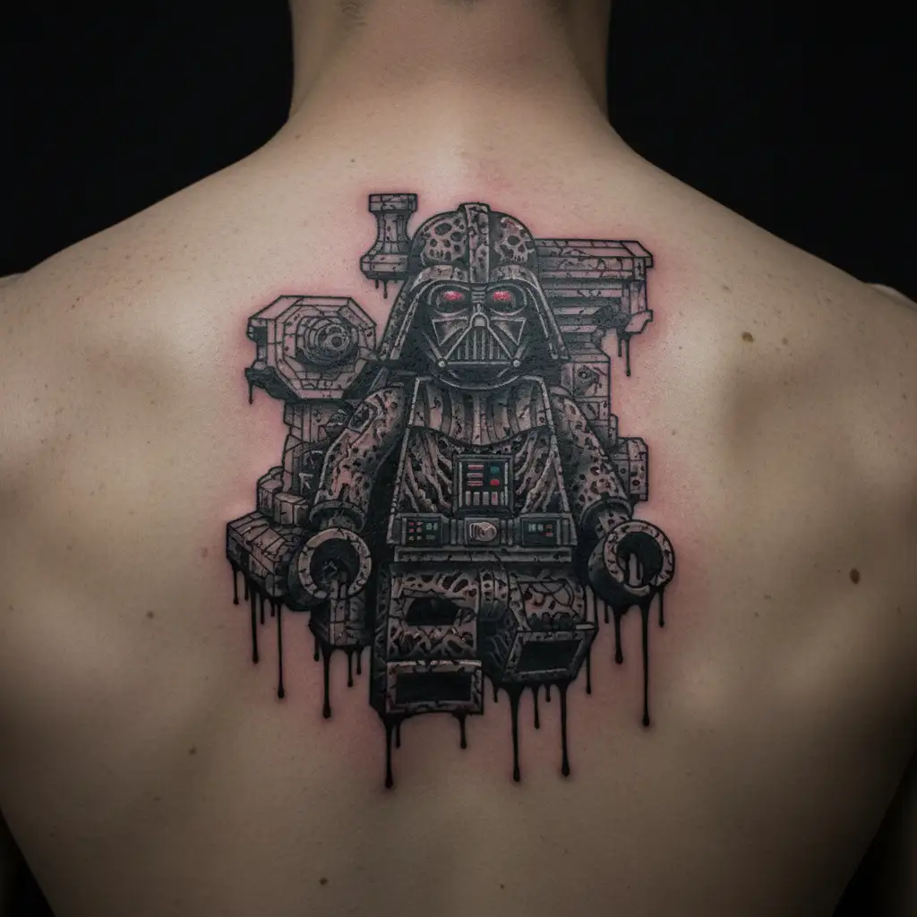 edgar wallace lego star wars tattoo design idea