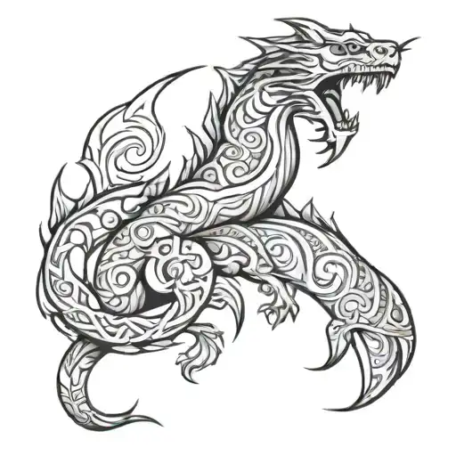 Zenitsu tattoo design idea