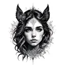 empath tattoo design idea