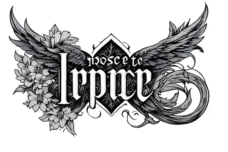 nosce te ipsum tattoo design idea
