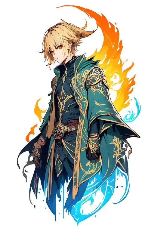 Igris from Solo leveling , siligism tattoo design idea