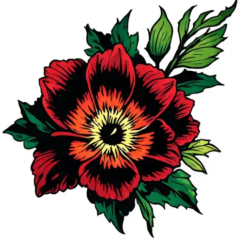 Flor by Loto Flower tattoo design idea