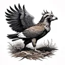 German adler tattoo design idea