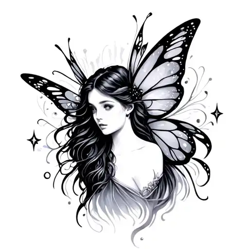 Fairy Dust tattoo design idea