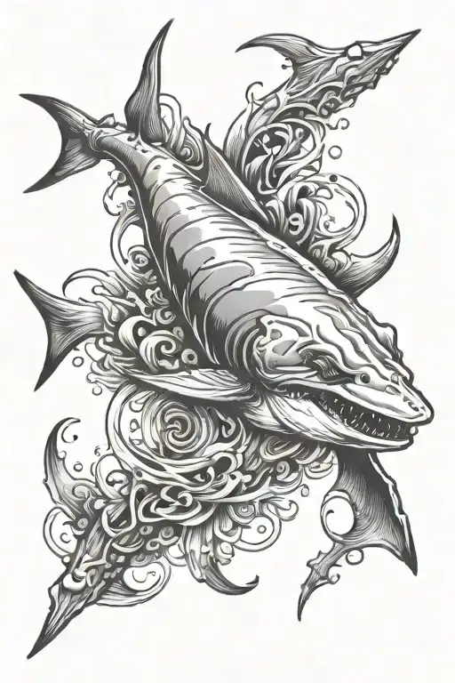 HammerHead tattoo design idea